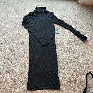 NWT Express charcoal sweater Dress